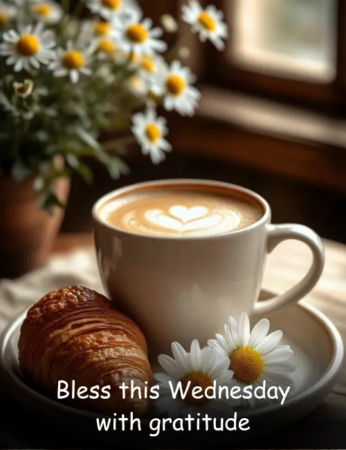 Bless this Wednesday with gratitude