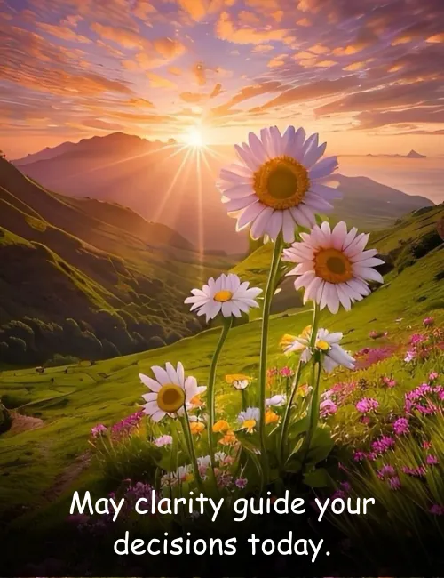 May clarity guide your decisions today.