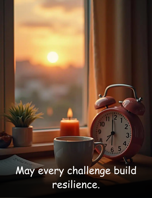 May every challenge build resilience