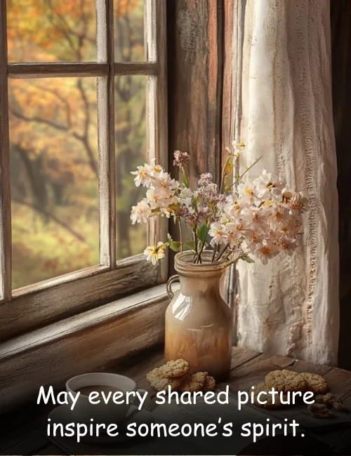 May every shared picture inspire someone’s spirit.