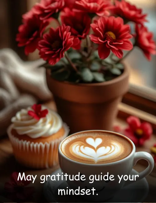 May gratitude guide your mindset.