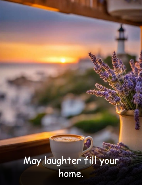 May laughter fill your home.