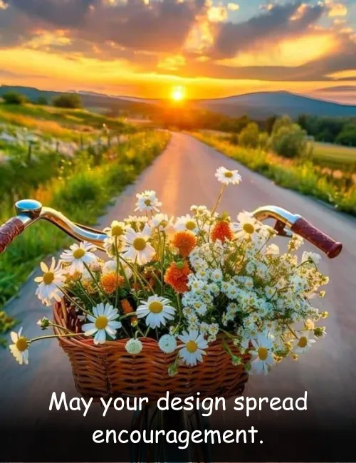May your design spread encouragement.