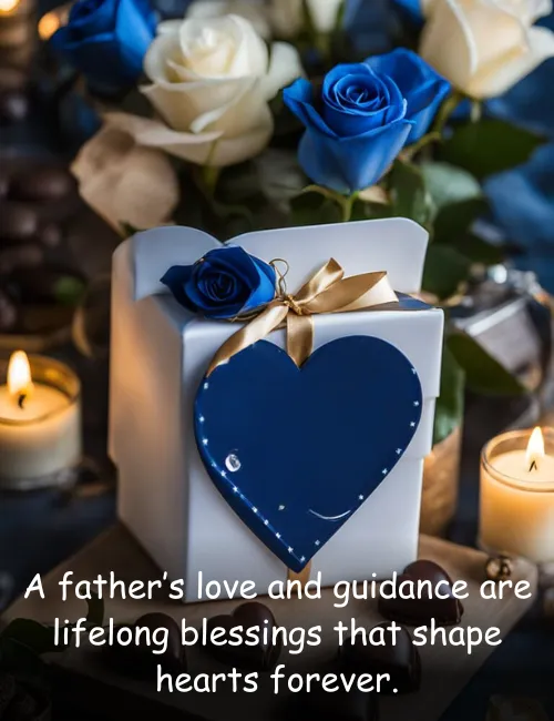 A father’s love and guidance are lifelong blessings that shape hearts forever.