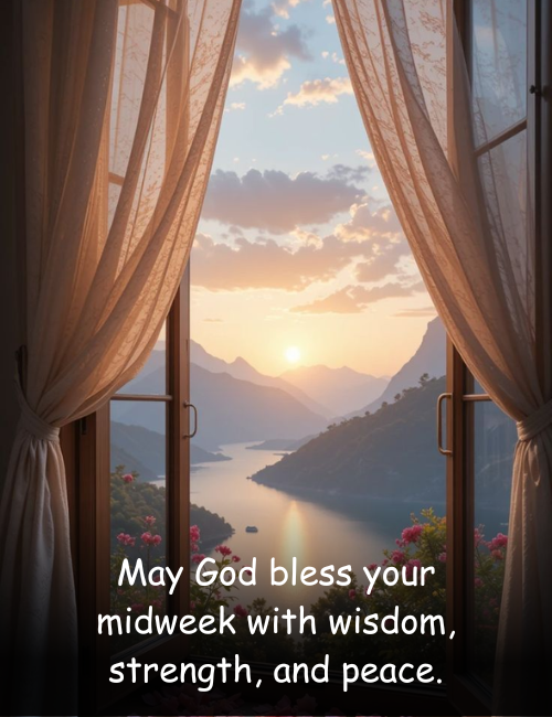 May God bless your midweek with wisdom, strength, and peace