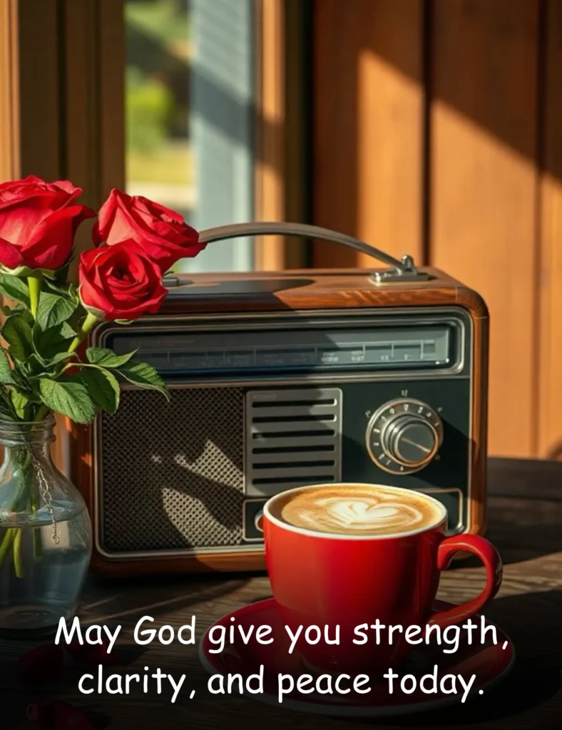 May God give you strength, clarity, and peace today.