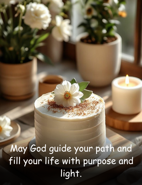 May God guide your path and fill your life with purpose and light