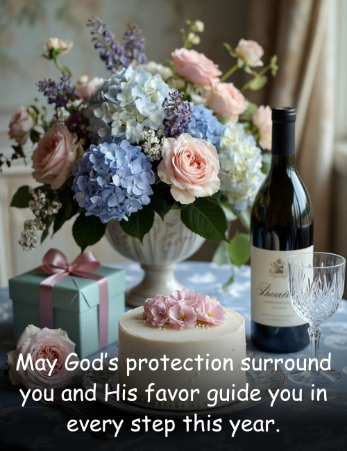 May God’s protection surround you and His favor guide you in every step this year