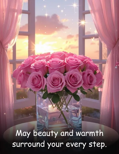 May beauty and warmth surround your every step.