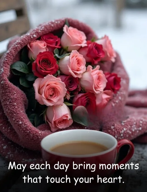 May each day bring moments that touch your heart.