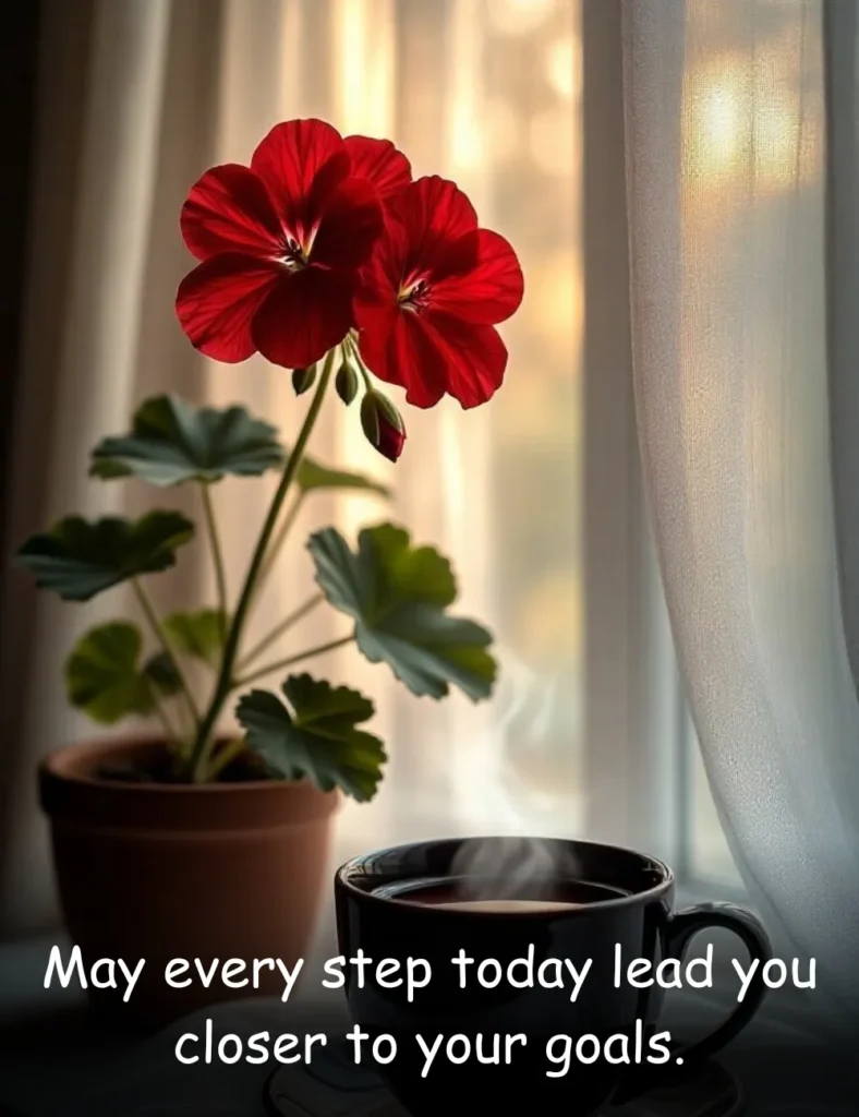May every step today lead you closer to your goals