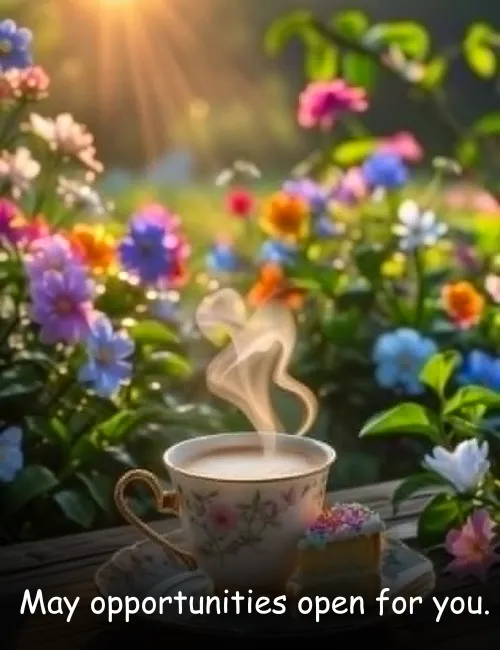  May opportunities open for you.