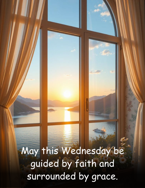 May this Wednesday be guided by faith and surrounded by grace