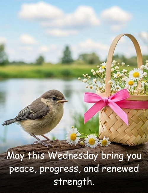 May this Wednesday bring you peace, progress, and renewed strength
