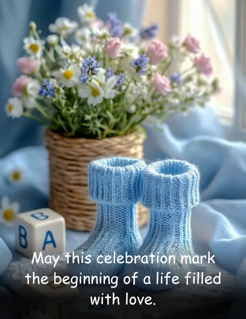 May this celebration mark the beginning of a life filled with love