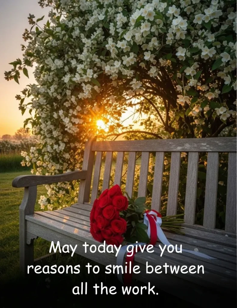 May today give you reasons to smile between all the work