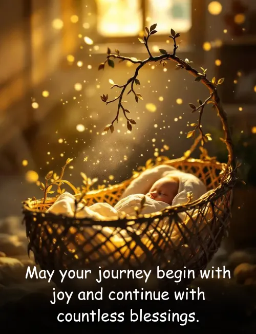 May your journey begin with joy and continue with countless blessings