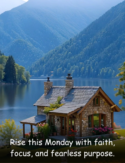 Rise this Monday with faith, focus, and fearless purpose