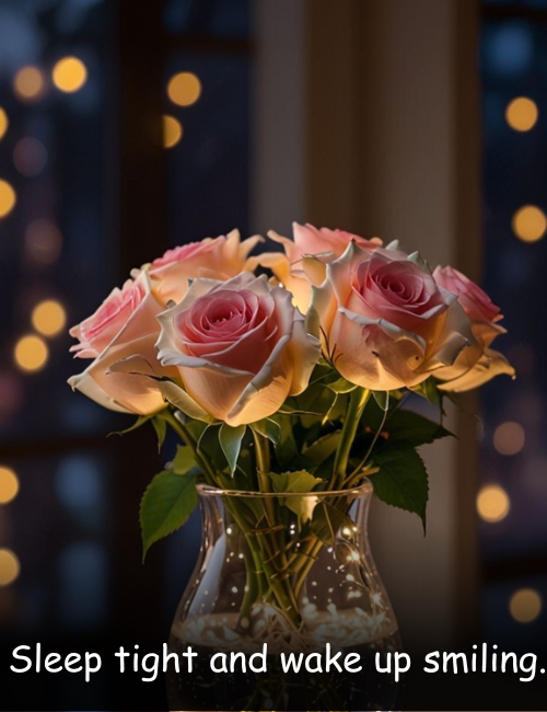 Sleep tight and wake up smiling