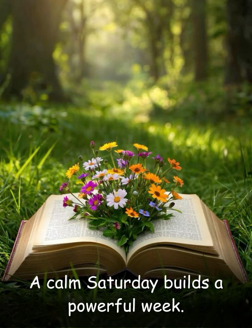 A calm Saturday builds a powerful week