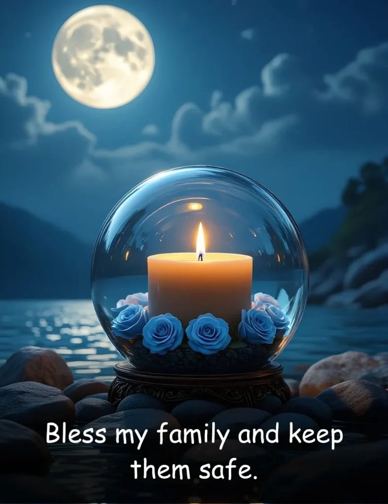 Bless my family and keep them safe.