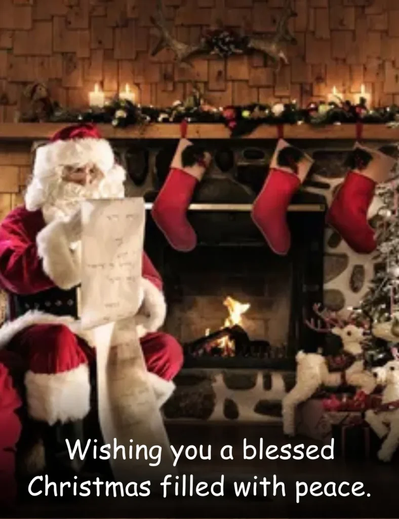 Embracing Peace with Blessed Christmas Greetings