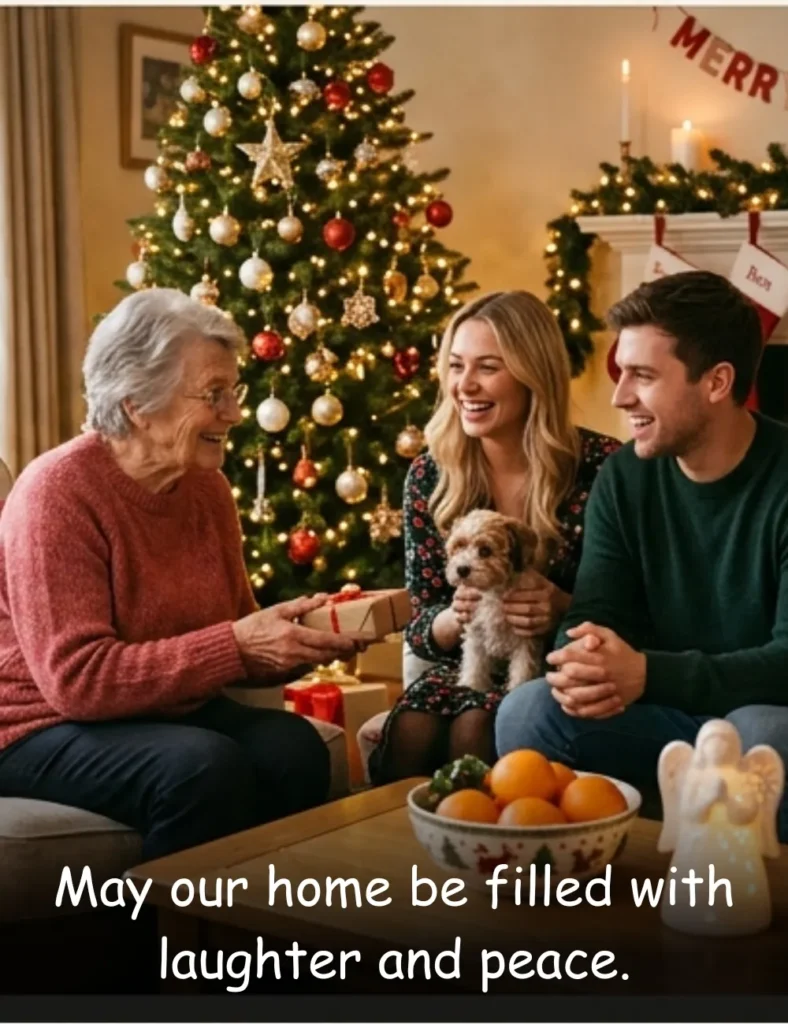 Family Blessed Christmas Wishes Full of Love