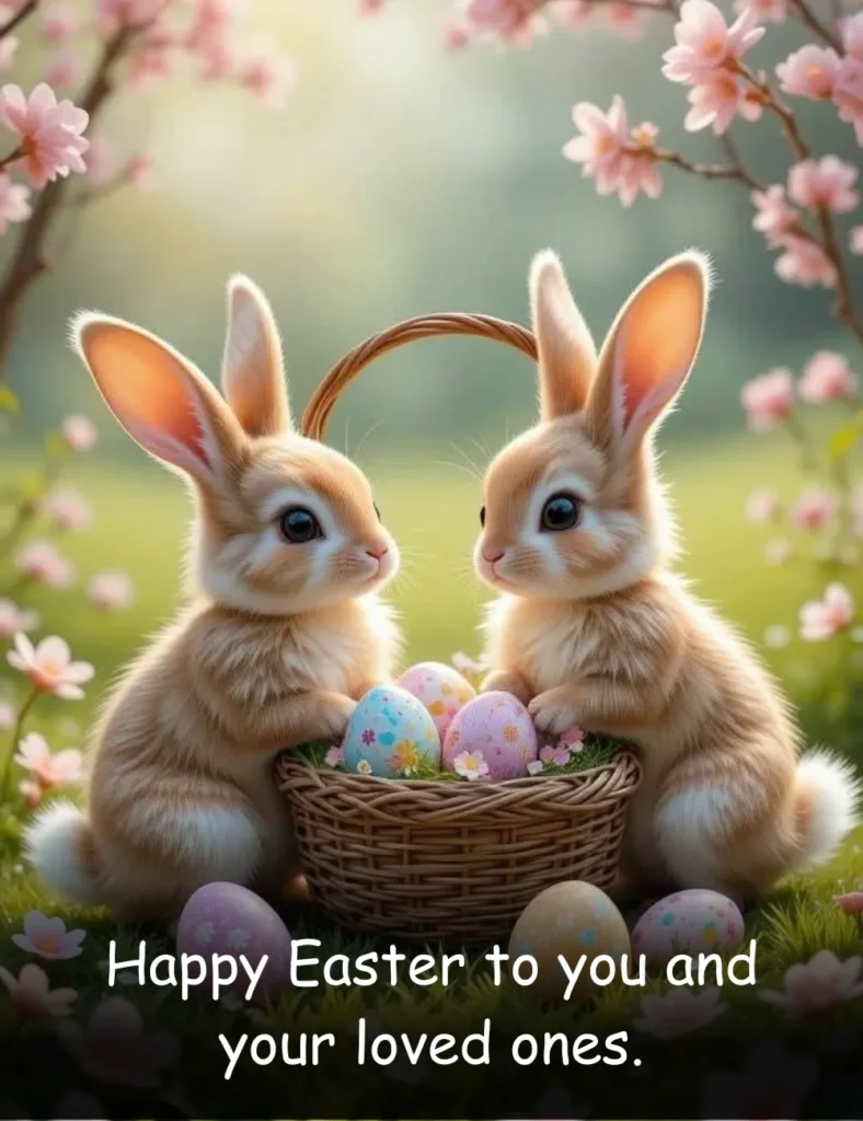 Happy Easter to you and your loved ones.