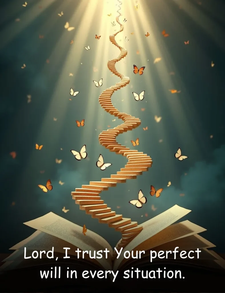 Lord, I trust Your perfect will in every situation.