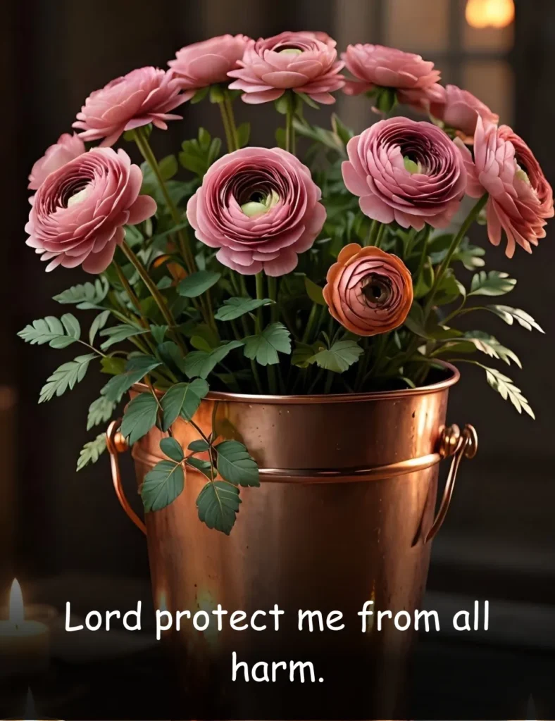 Lord protect me from all harm.