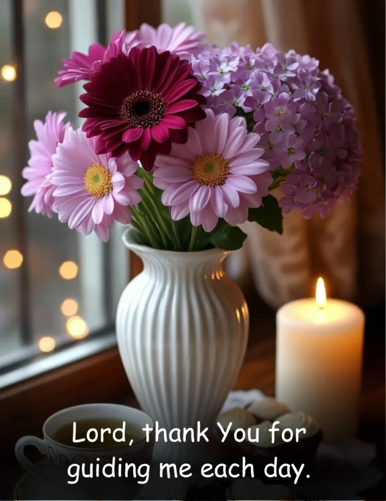 Lord, thank You for guiding me each day.