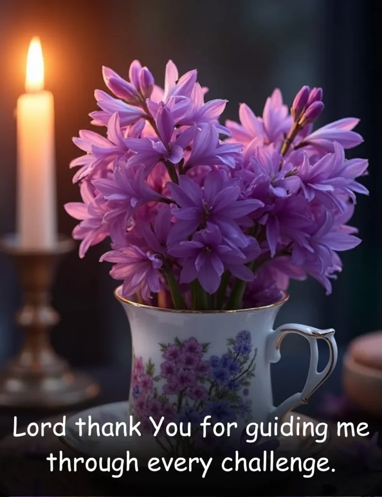 Lord thank You for guiding me through every challenge.