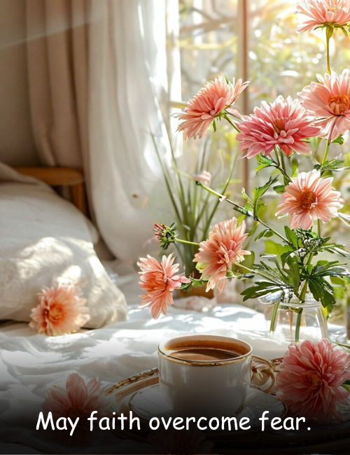 May faith overcome fear