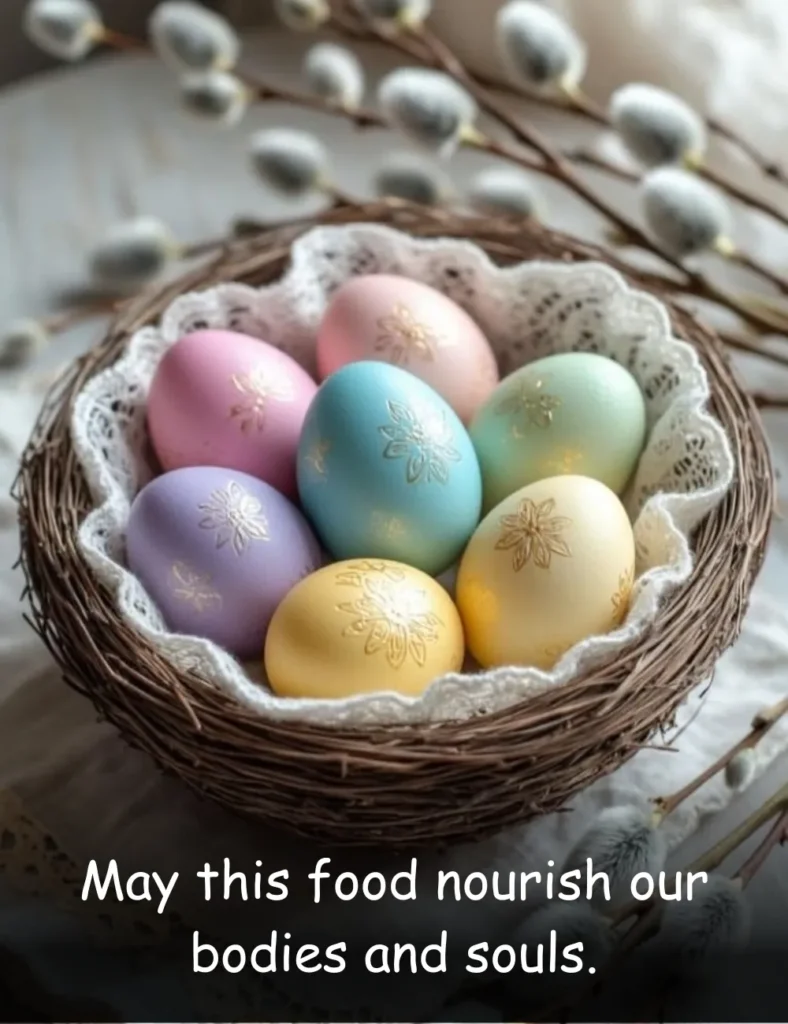 May this food nourish our bodies and souls.