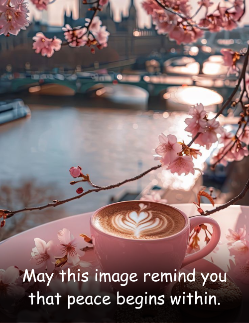 May this image remind you that peace begins within