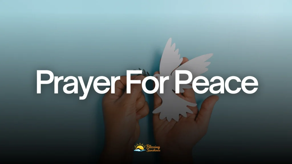 Prayer for Peace