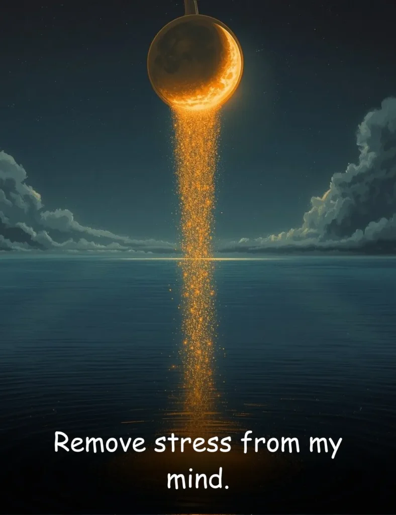 Remove stress from my mind.