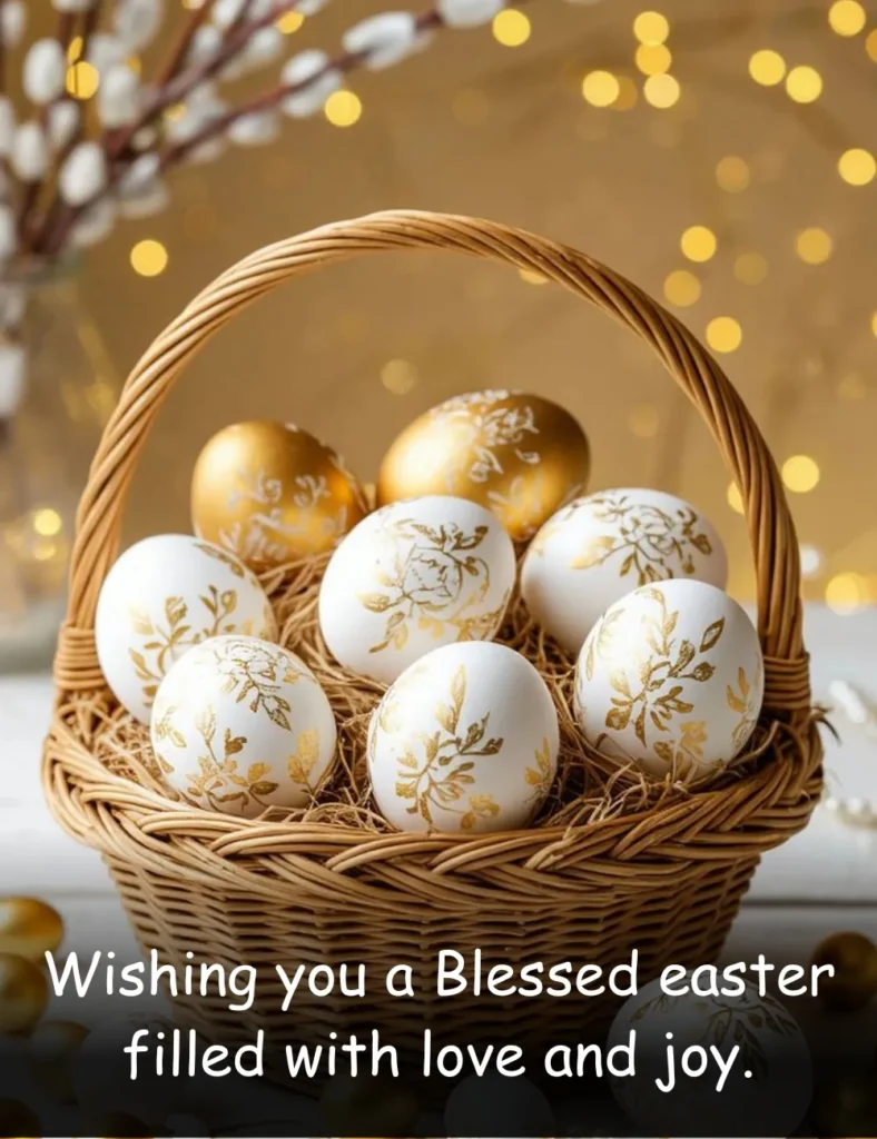 Wishing you a Blessed easter filled with love and joy.