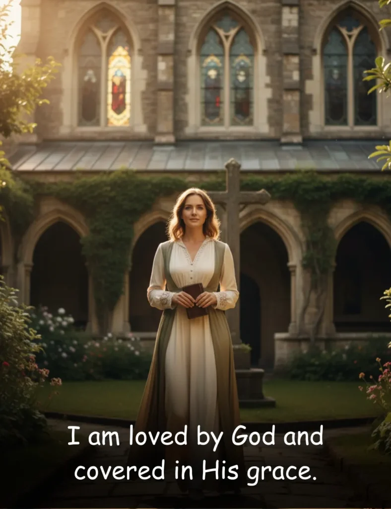 I am loved by God and covered in His grace.