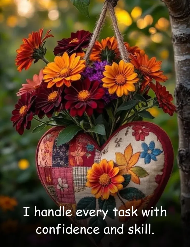 I handle every task with confidence and skill.
