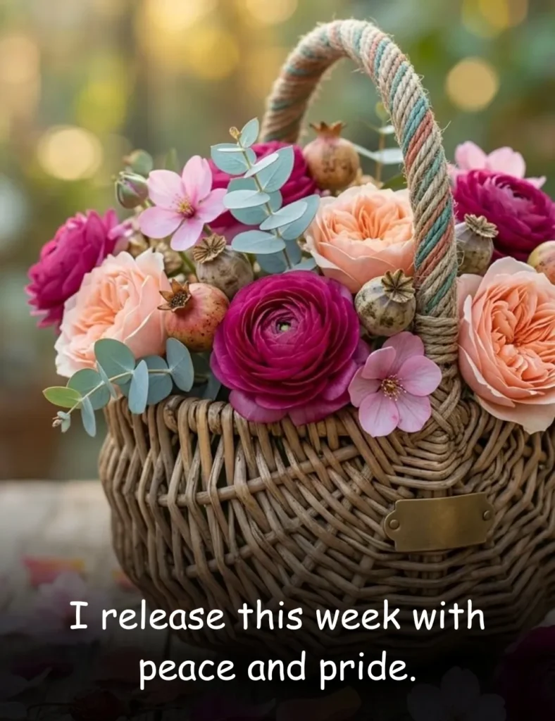 I release this week with peace and pride.