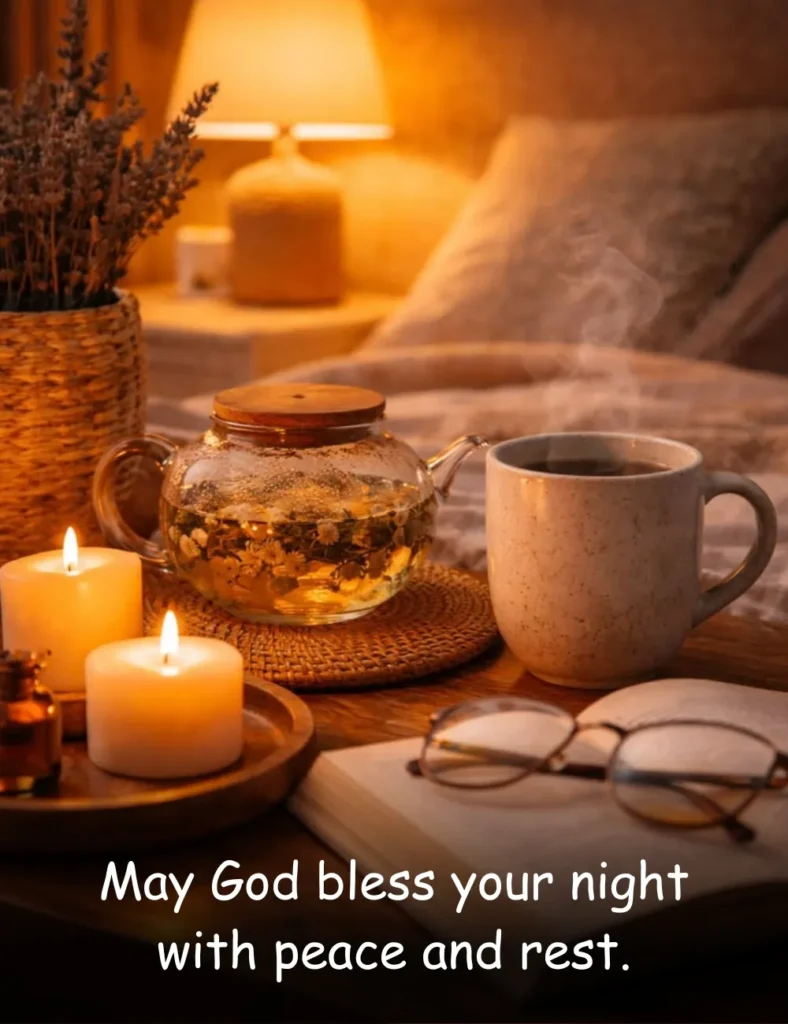 May God bless your night with peace and rest.