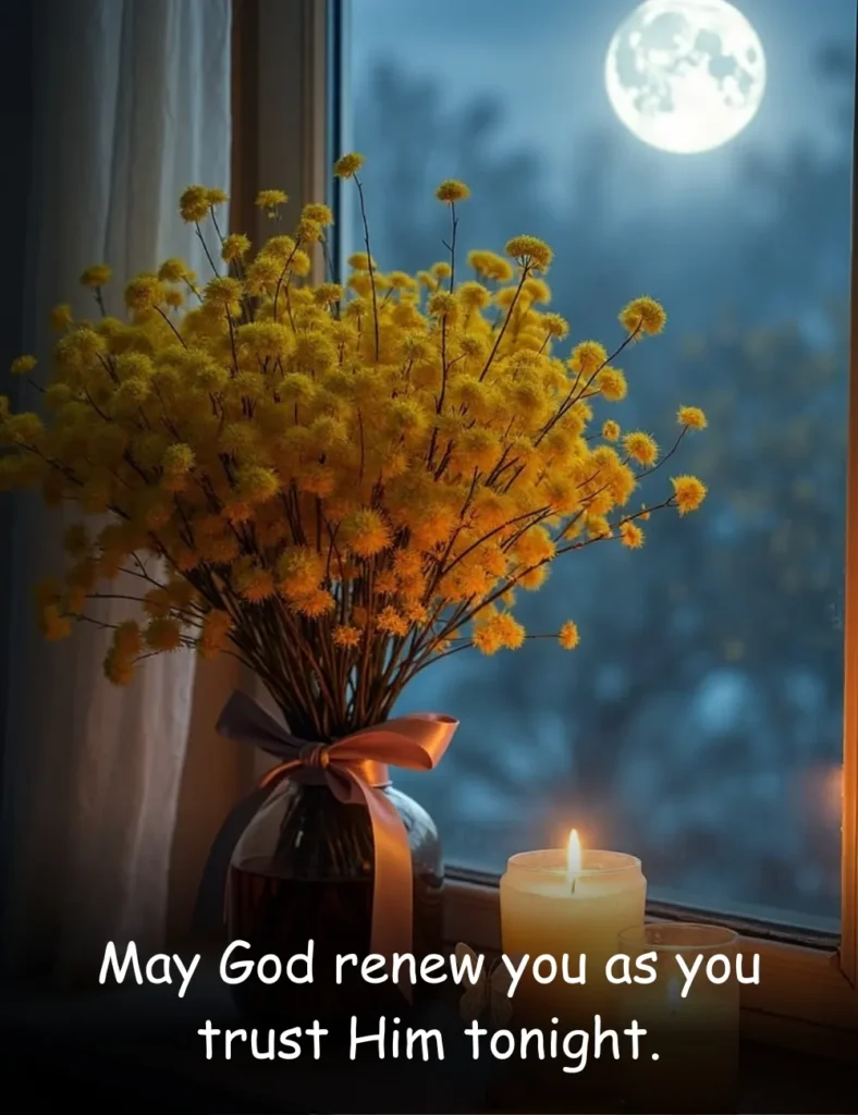 May God renew you as you trust Him tonight.