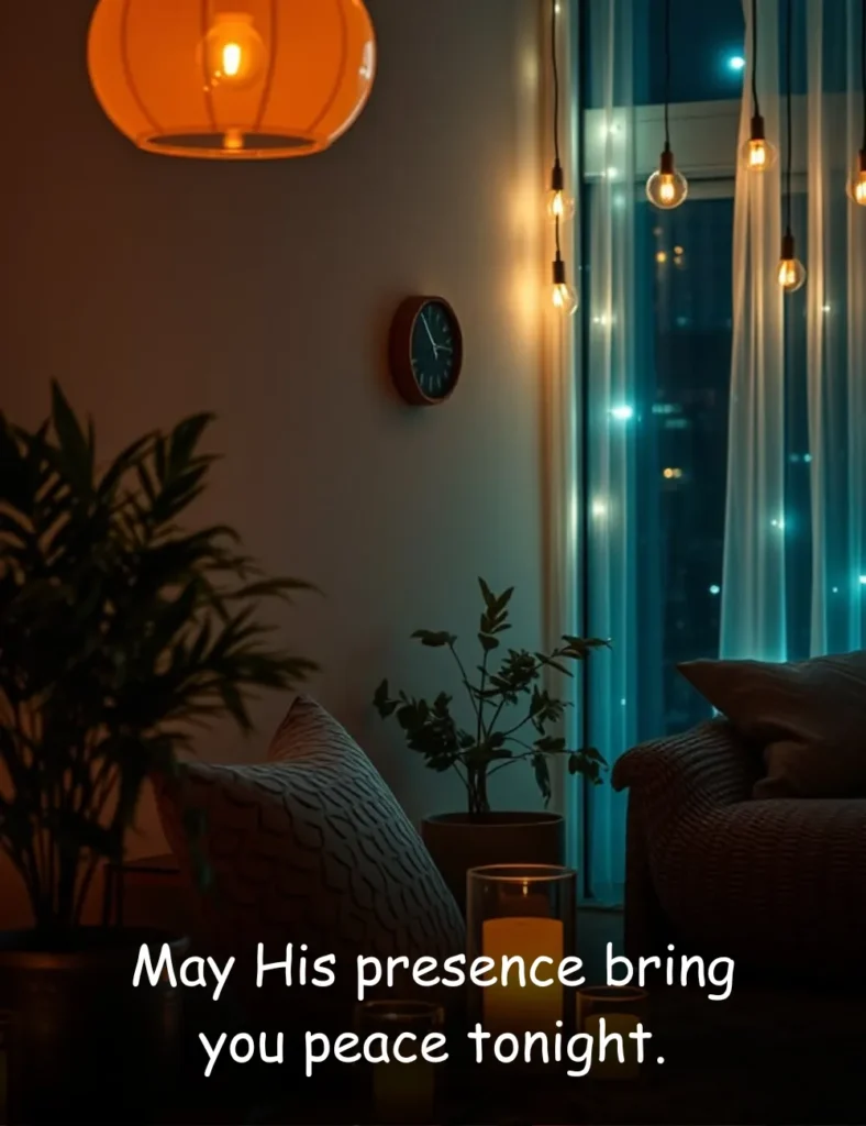 May His presence bring you peace tonight.