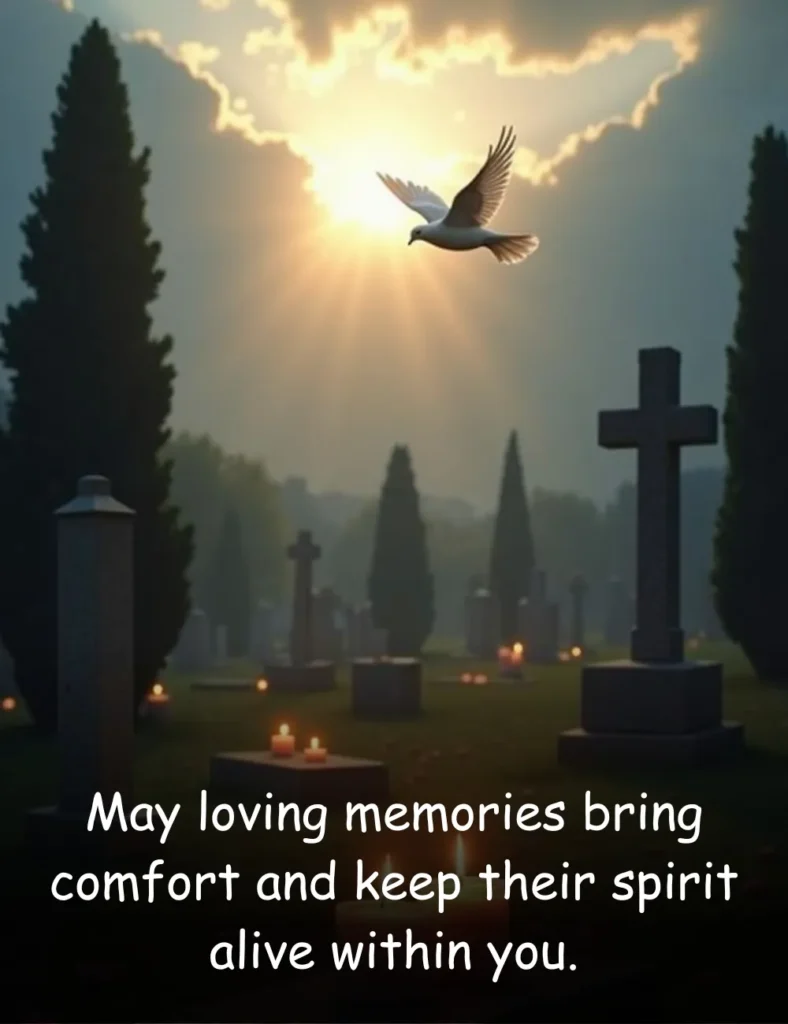 May loving memories bring comfort and keep their spirit alive within you.