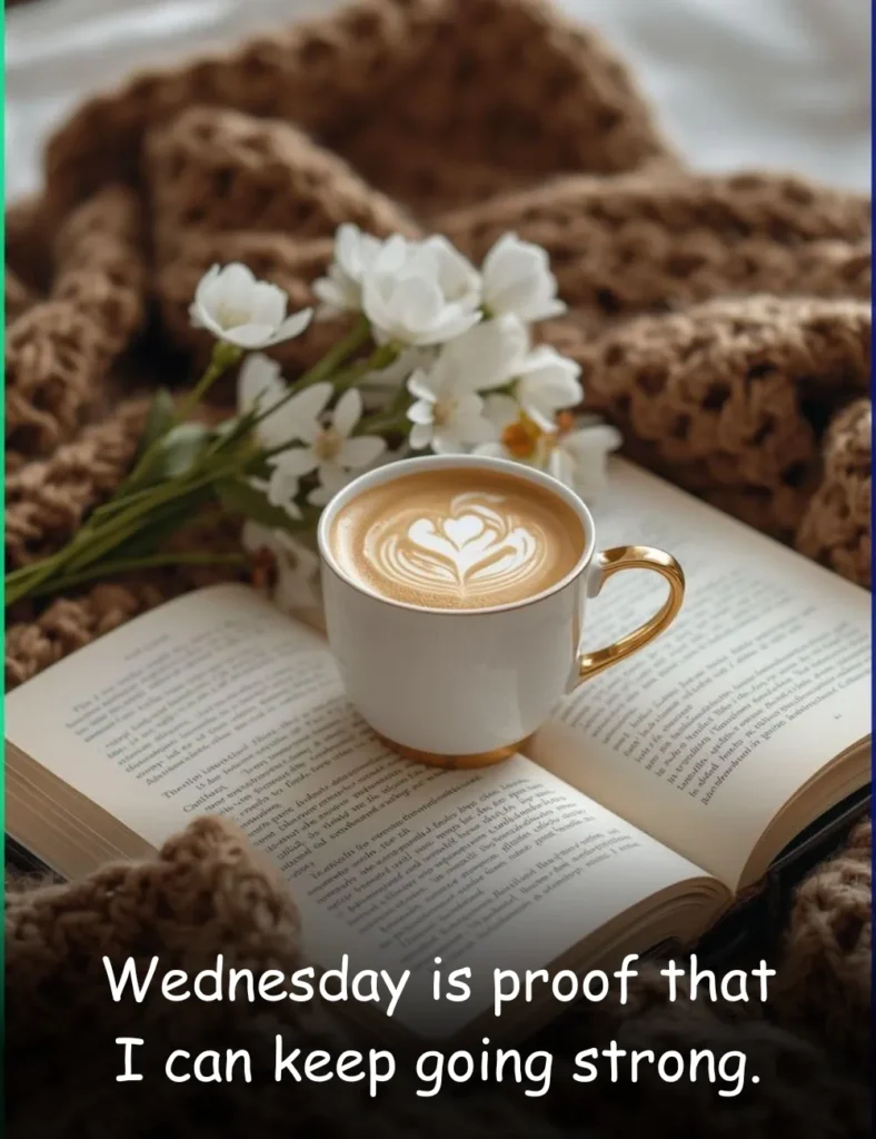 Wednesday is proof that I can keep going strong.