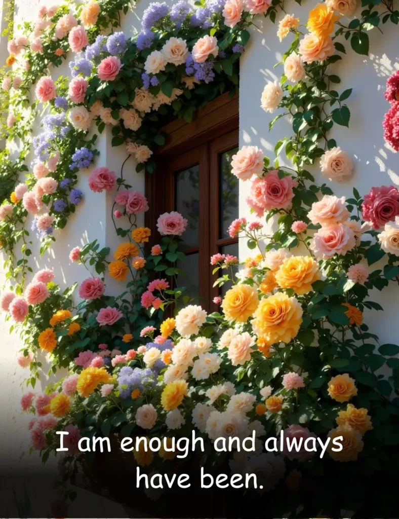 I am enough and always have been.