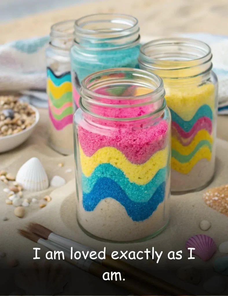 I am loved exactly as I am.