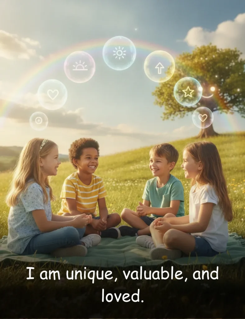 I am unique, valuable, and loved.