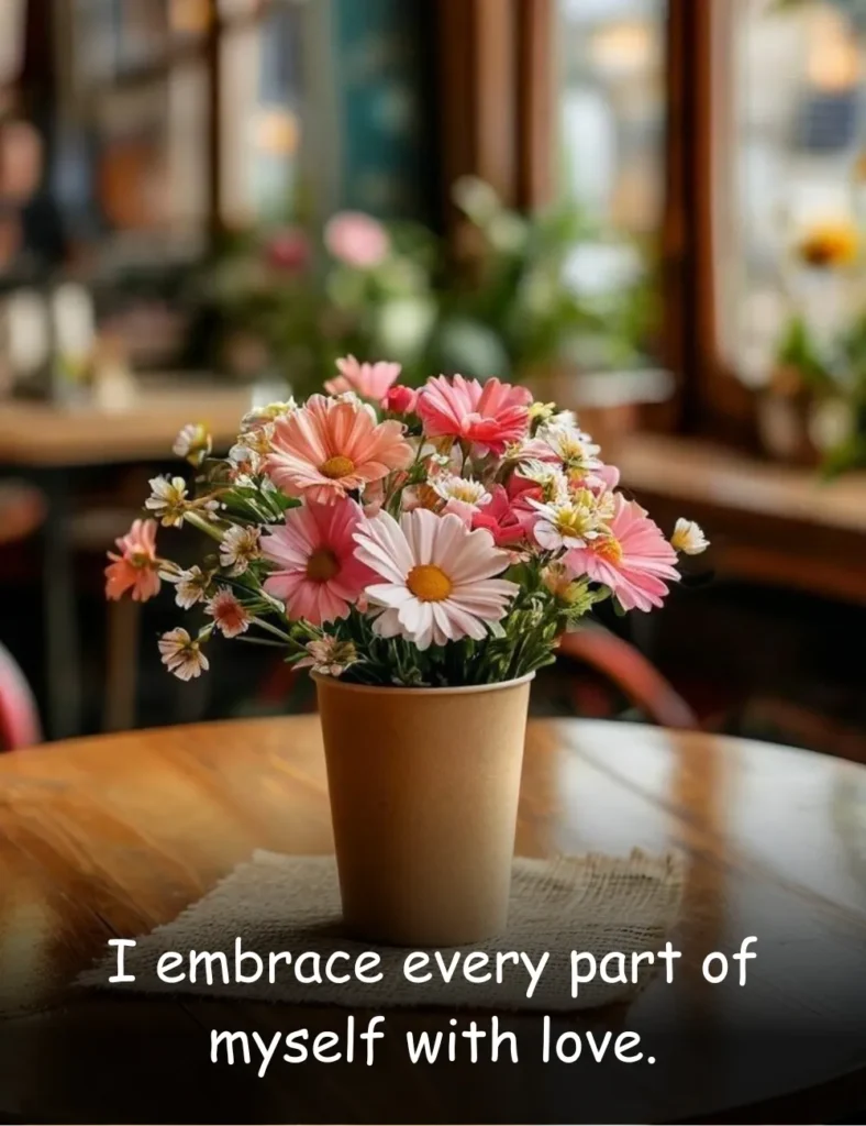 I embrace every part of myself with love.